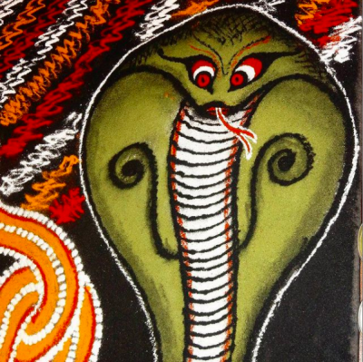 What does creativity have to do with snakes